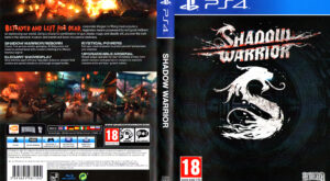 Shadow Warrior dvd cover