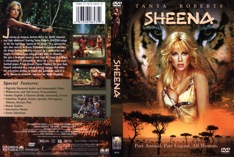 Sheena dvd cover