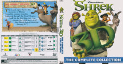 Shrek 3D, The Complete Collection (Blu-ray) dvd cover