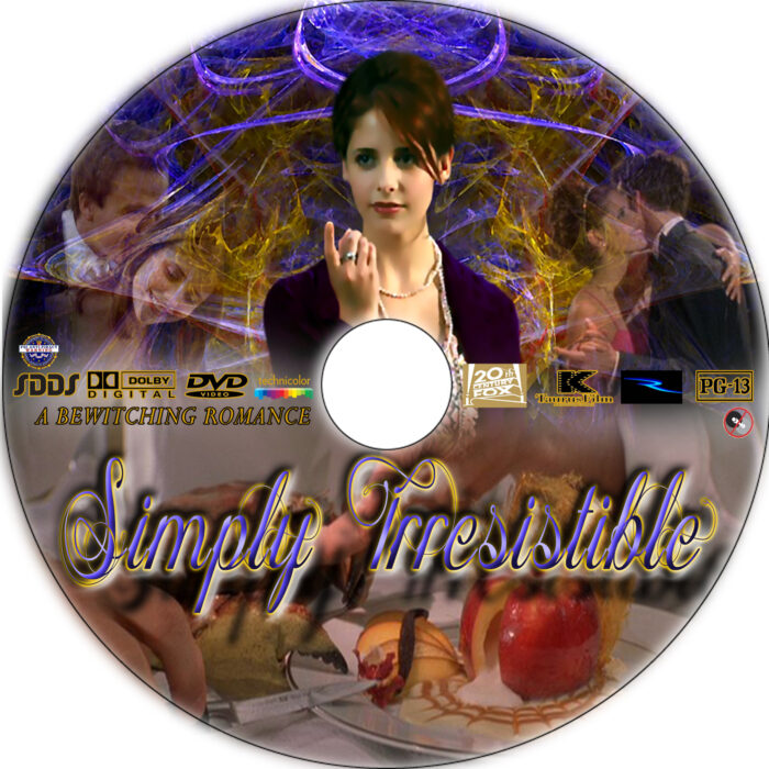 Simply Irresistible dvd label