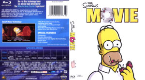 Simpsons Movie, The (Blu-ray) dvd cover