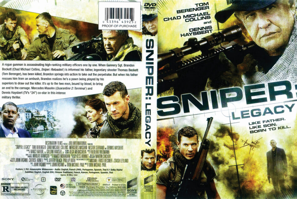 Sniper: Legacy dvd cover