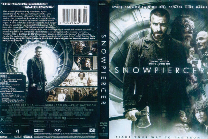 snowpiercer 2022 dvd cover