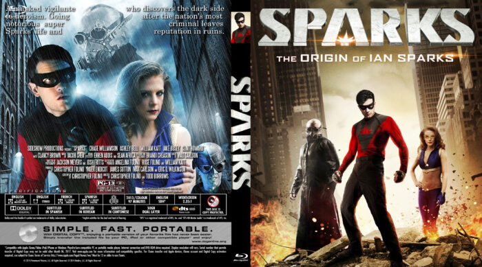sparks blu-ray dvd cover