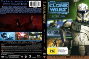 Star Wars: The Clone Wars season 4 dvd cover