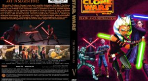 Star Wars: The Clone Wars season 5 dvd cover