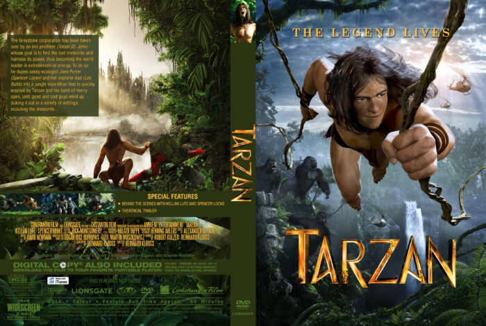 Tarzan Custom Cover dvd cover