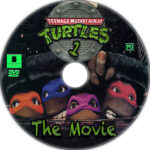 Teenage Mutant Ninja Turtles dvd label