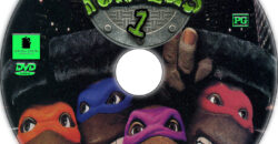 Teenage Mutant Ninja Turtles dvd label
