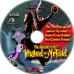 The Adventures of Ichabod and Mr. Toad dvd label