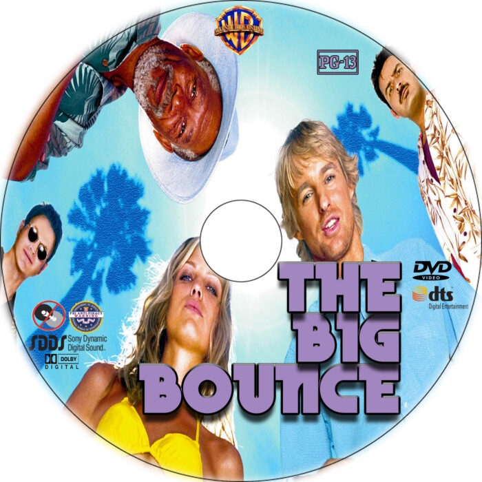The Big Bounce dvd label