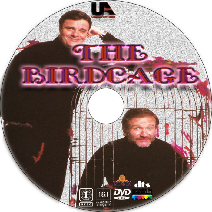 The Birdcage dvd label