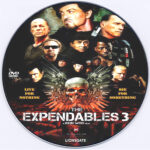 The Expendables 3 dvd label