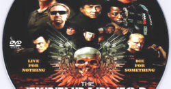 The Expendables 3 dvd label