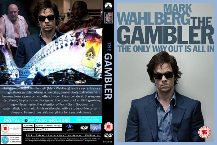 THE GAMBLER dvd cover