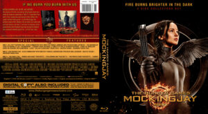 The Hunger Games: Mockingjay - Part 1 blu-ray dvd cover