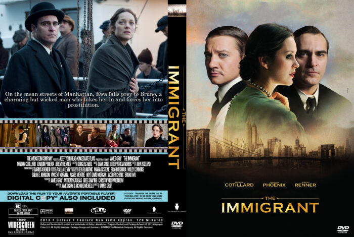 The Immigrant dvd cover
