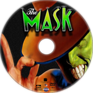 The Mask dvd label