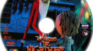 The Nightmare Before Christmas dvd label
