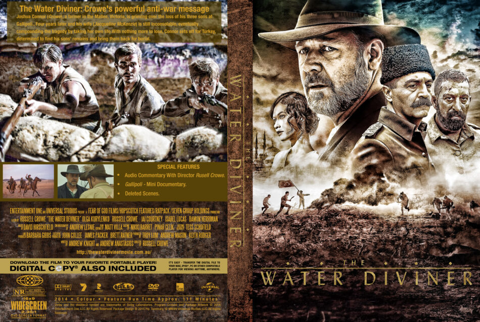 The Water Diviner custom cover