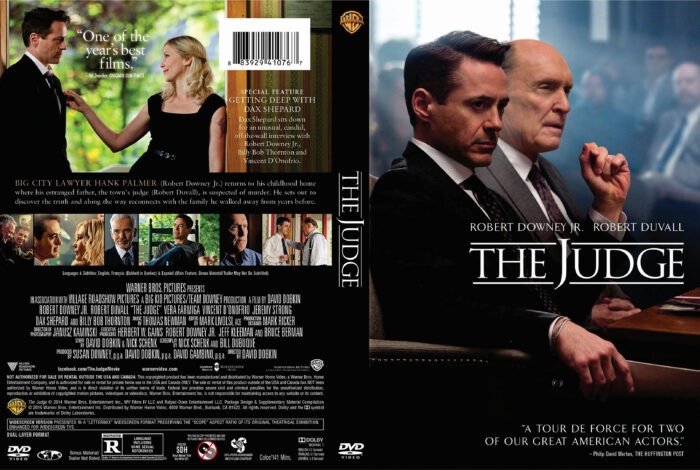The Judge dvd cover