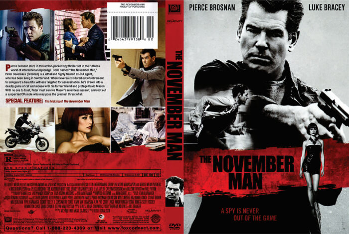 The November Man dvd cover