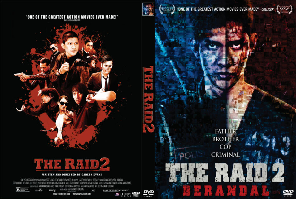 The Raid 2 dvd cover