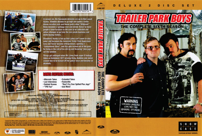 Trailer Park Boys dvd cover