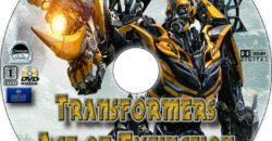 Transformers: Age of Extinction dvd label