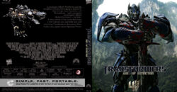 Transformers: Age of Extinction blu-ray dvd cover