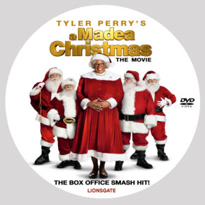 Tyler Perry's A Madea Christmas dvd label