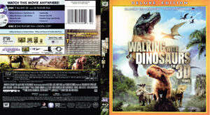 Walking with Dinosaurs 3D blu-ray dvd cover