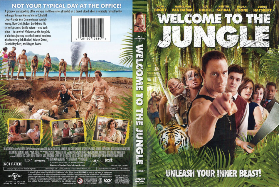 Welcome to the Jungle dvd cover