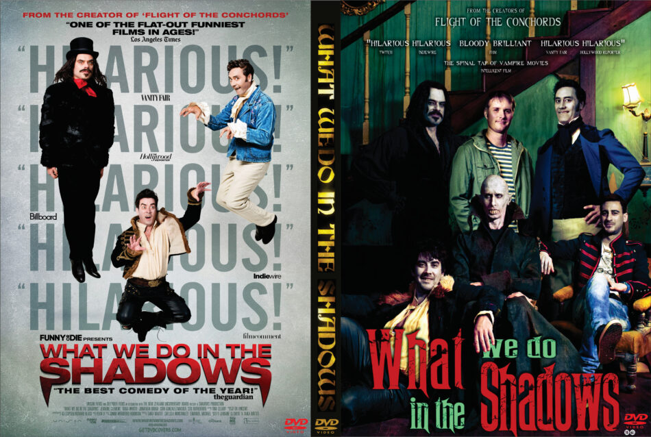 What We Do in the Shadows dvd cover
