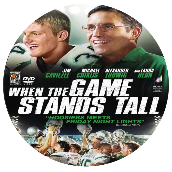 When the Game Stands Tall dvd label