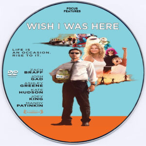 Wish I Was Here dvd label