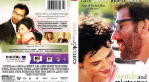 Words and Pictures dvd cover
