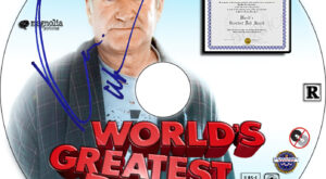 World's Greatest Dad dvd label
