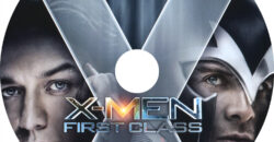 X-Men First Class (Blu-ray) Label
