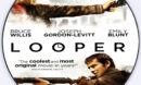 Looper (2012) R0 Custom  DVD Label
