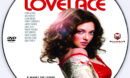 Lovelace (2013) Custom DVD Label