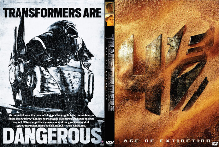 Transformers Age of Extinction dvd cover