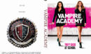 Vampire Academy (2014) Custom DVD Cover
